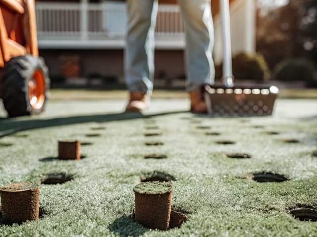Lawn aeration service Evansville IN